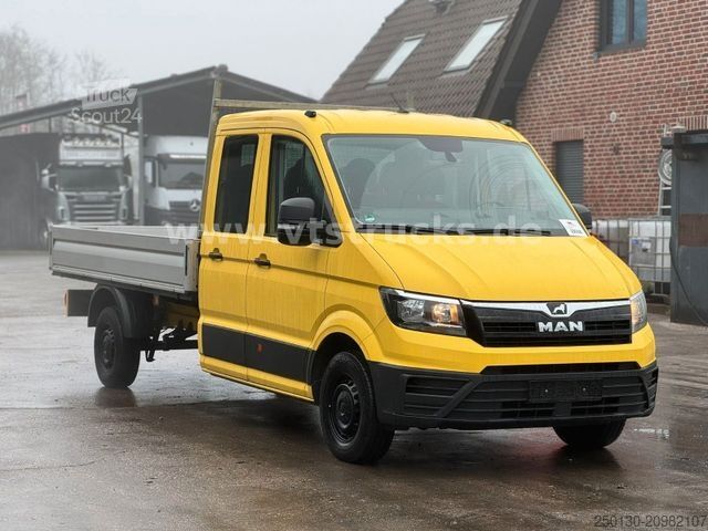 Fourgon pick-up MAN TGE 3.140 DoKa/ 7 Sitze/ Pritsche *wenig Km*