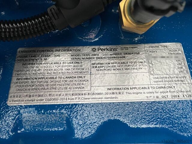 Aggregato FG Wilson P65-5 - 65 kVA Genset - DPX-16006