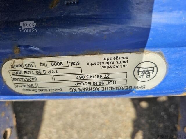 Achse BPW HSF 9010 ECO-P