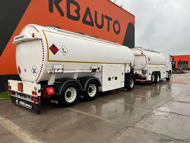 Brandstoftanker Volvo FH 500 6x2 TANK 22150 l / 6950+4700+4650+5850 l