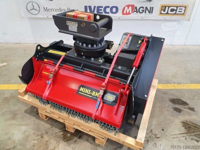 Alții  Seppi MINI-BMS 105 Forstmulcher Drehmotor MS08