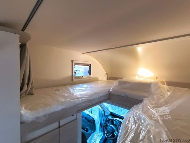 Alkovas kemperis EURAMOBIL Activa One AO 650 HS Solar Autark