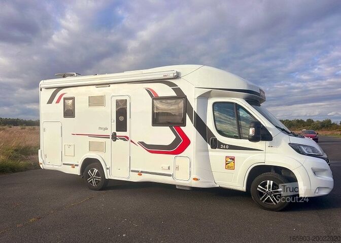 Teilintegriertes Wohnmobil Challenger Mago 260 TV,Sat,Solar,Rückfahrk.,FRH....