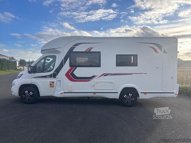 Teilintegriertes Wohnmobil Challenger Mago 260 TV,Sat,Solar,Rückfahrk.,FRH....