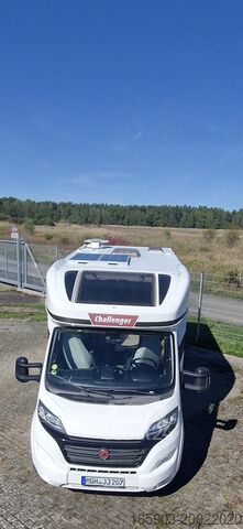 Teilintegriertes Wohnmobil Challenger Mago 260 TV,Sat,Solar,Rückfahrk.,FRH....
