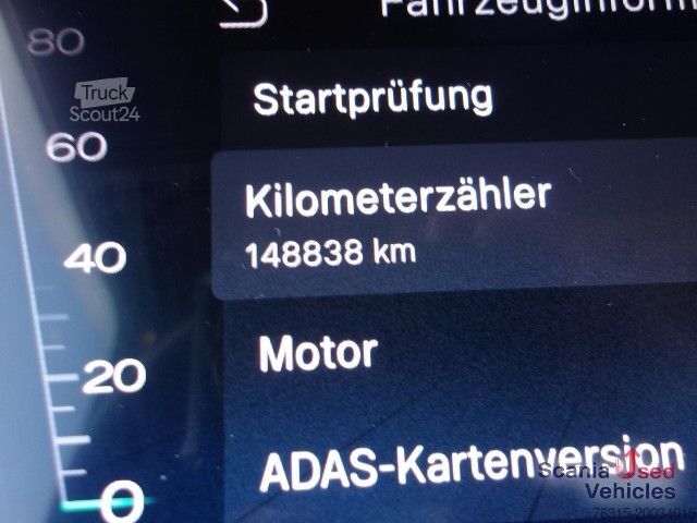 Veszélyes anyagokat szállító teherautó Scania R460 EB - MEGA - ADR - HIGHLINE - 2x TANKs - ACC