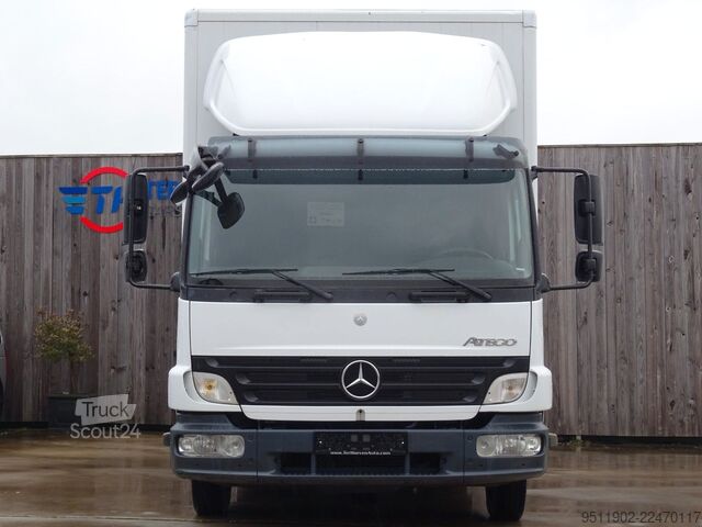 Furgons ar kasti MERCEDES-BENZ Atego 816 Koffer Automatik 7.49T 39m³ LBW