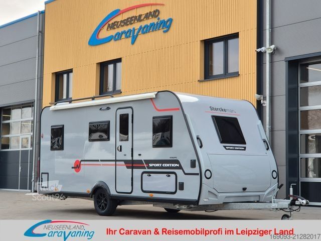 Caravane STERCKEMAN 496 PE Sport Edition *MJ26*Arctic*Solar*Markise