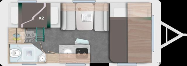 Caravane STERCKEMAN 496 PE Sport Edition *MJ26*Arctic*Solar*Markise
