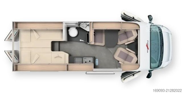 Kastenwagen Wohnmobil / Campervan MALIBU Relax 640 LE R *MJ26*Markise+LED*Doppelboden*DAB
