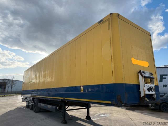 Kofferauflieger KRONE SD Textilkoffer Doppelstock m. Balken