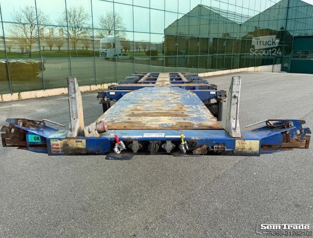 Auflieger-Wechselfahrgestell D-TEC FT-43-03V FRONT + MIDDLE + BACK SLIDER DRUM BRAK