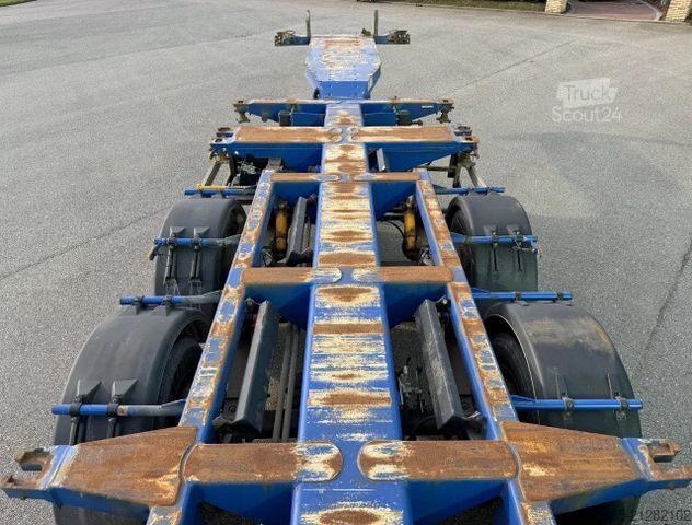 Auflieger-Wechselfahrgestell D-TEC FT-43-03V FRONT + MIDDLE + BACK SLIDER DRUM BRAK