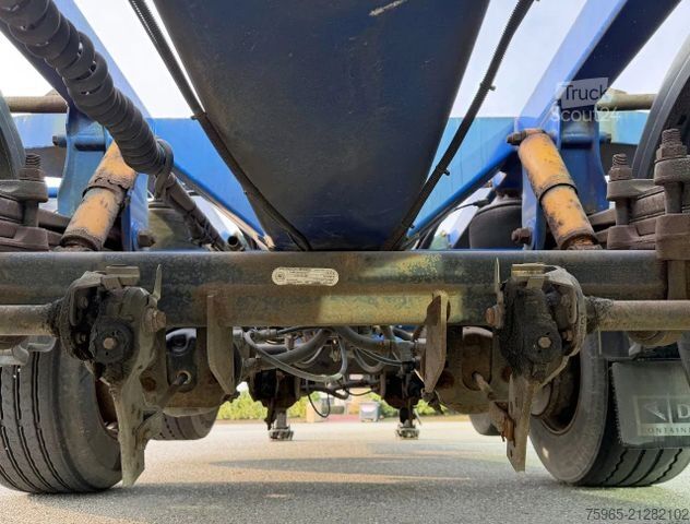 Auflieger-Wechselfahrgestell D-TEC FT-43-03V FRONT + MIDDLE + BACK SLIDER DRUM BRAK