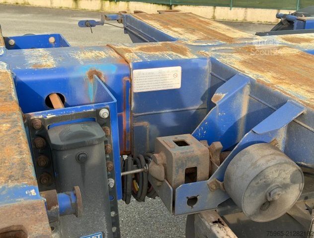 Auflieger-Wechselfahrgestell D-TEC FT-43-03V FRONT + MIDDLE + BACK SLIDER DRUM BRAK