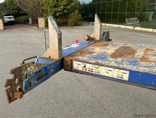 Auflieger-Wechselfahrgestell D-TEC FT-43-03V FRONT + MIDDLE + BACK SLIDER DRUM BRAK