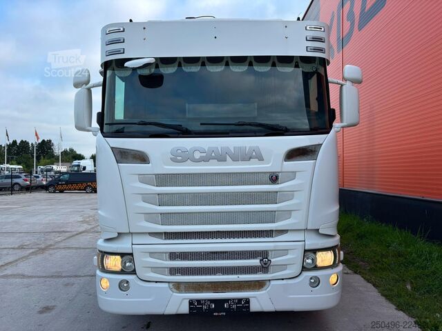  Scania R580 8x4  RETARDER / HYDRAULIC TAILGATE / TIPPE...