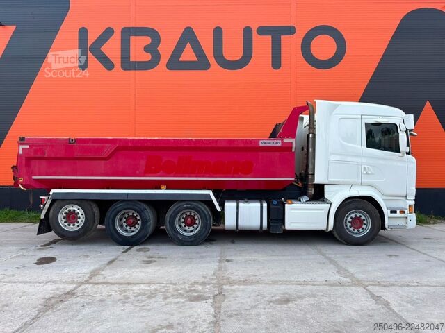  Scania R580 8x4  RETARDER / HYDRAULIC TAILGATE / TIPPE...