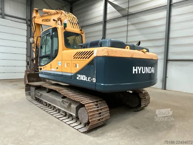 Vikšrinis ekskavatorius Hyundai Robex 210 LC-9