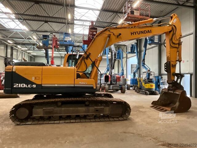 Vikšrinis ekskavatorius Hyundai Robex 210 LC-9