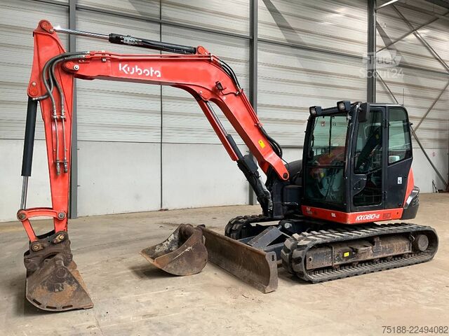 Midi ekskavatorius Kubota KX 080-4