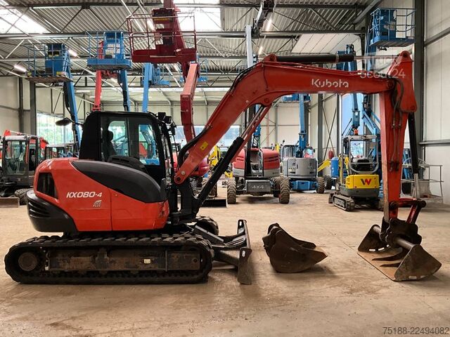 Midi ekskavatorius Kubota KX 080-4
