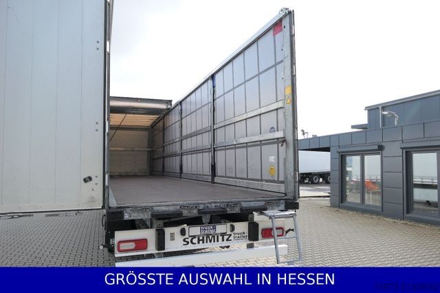 Semirimorchio con telone SCHMITZ CARGOBULL Liftachse A1+A3 Palettenkasten LED Licht ¤389.-m