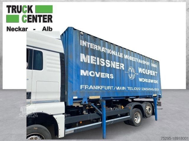 Remorcă cu caroserie interschimbabilă 715 Stahl BDF-Brücke Container Stapler StHz - 1