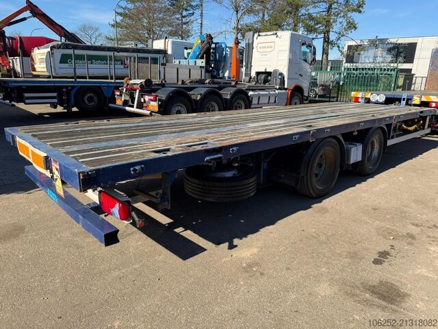 Μεταφορά εμπορευματοκιβωτίων ASCA DEMICO 3-AXLES - EXTENDABLE + TWISTLOCKS - 6m55 (+1m30...