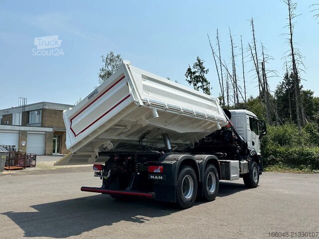 Pašizgāzējs ar celtni MAN TGS 33.440 MAN TGS 33.440 6x4 /3-Seiten- Kipper...