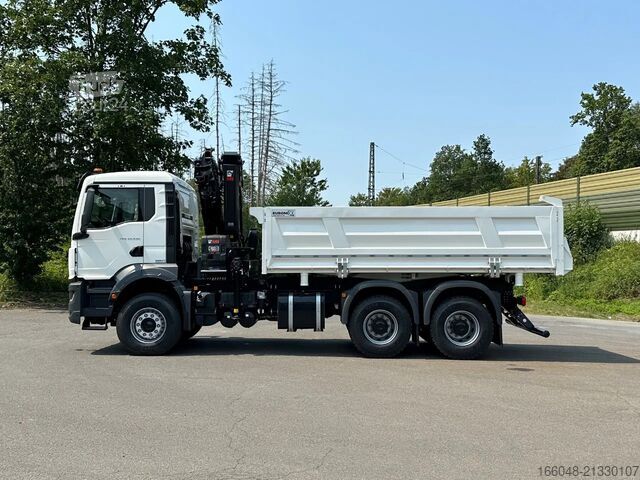 Pašizgāzējs ar celtni MAN TGS 33.440 MAN TGS 33.440 6x4 /3-Seiten- Kipper...