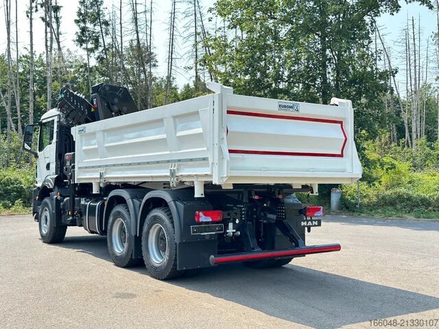 Pašizgāzējs ar celtni MAN TGS 33.440 MAN TGS 33.440 6x4 /3-Seiten- Kipper...