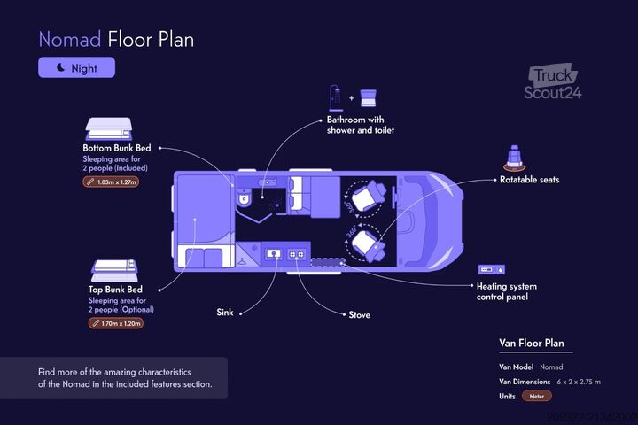 Campingvogn/autocamper Fiat Ducato Weinsberg Carabus 600 K 2023 | EURO 6 | Venditore Professionale