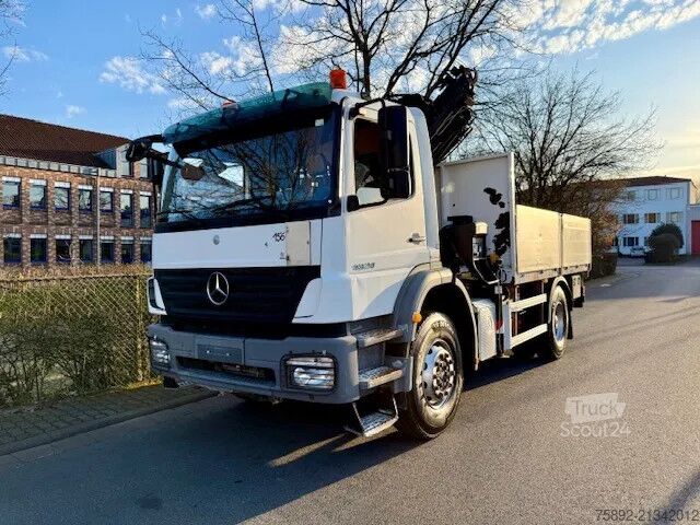 Ladepritsche Mercedes-Benz Axor 1824 Hiab 144 D Funk / Voll Blatt / Eu5