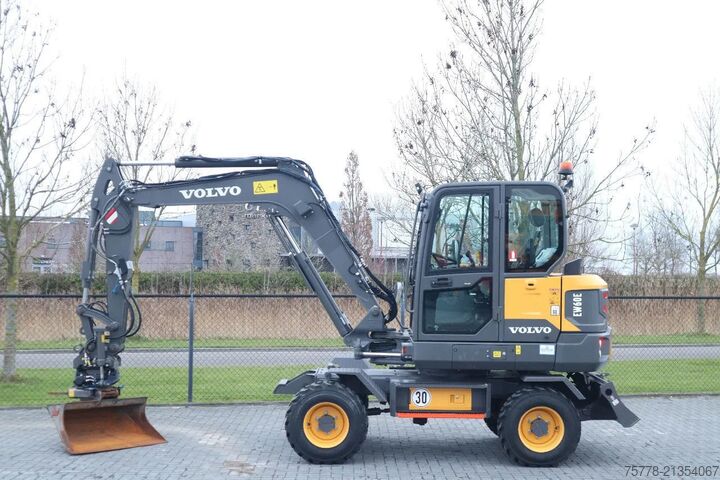 Riteņu ekskavators Volvo EW60E | 117 HOURS | ROTOTILT + GRIPPER | BUCKET...