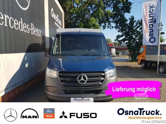 Transporter mit Pritsche & Plane Mercedes-Benz Sprinter 215 CDI DOKA Pritsche/Plane Klima, AHK