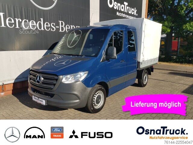 Пикап ван Mercedes-Benz Sprinter 215 CDI DOKA Pritsche/Plane Klima, AHK