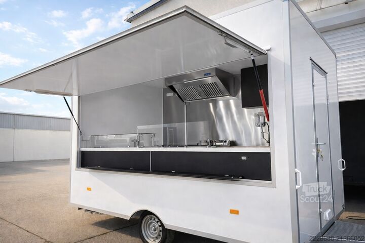 Tirdzniecības piekabe Imbissanhänger auf Lager SOFORT VERFÜGBAR!