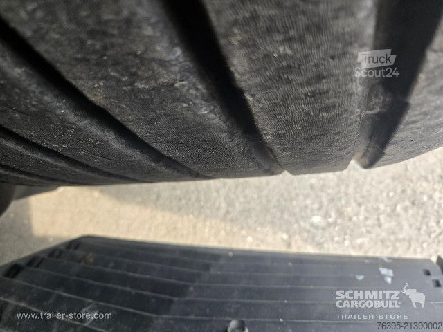 Auflieger mit Pritsche & Plane Krone Semitrailer Curtainsider Mega