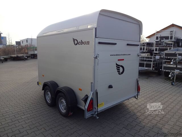 Remorque à moto Cheval Liberté Debon Roadster 500 Aluminium Seitentür 