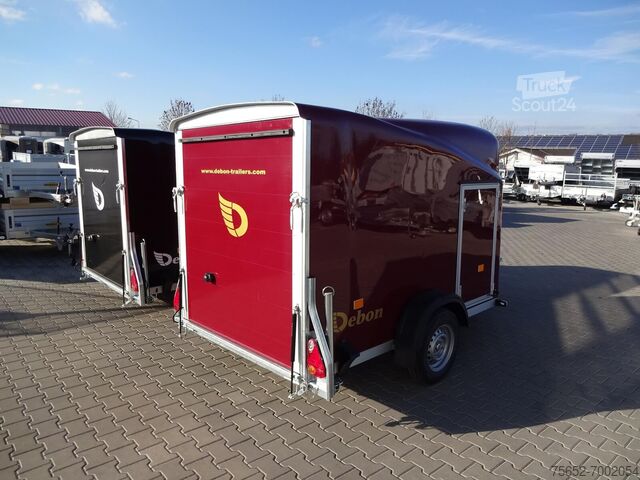 Resväska Cheval Liberté Debon Cargo farbig 1300 Seitentür 3,00×1,55m