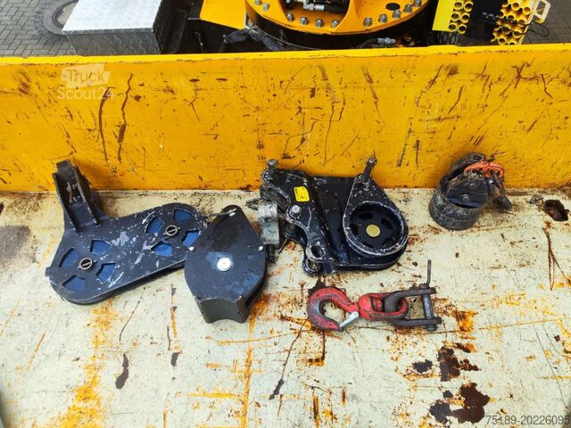 Ciężarówka z dźwigiem Palfinger PK 85002 Jip Winch MAN TGA 35.480 8x4