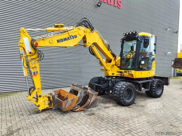 Mobiele graafmachine Komatsu PW 98 MR-10