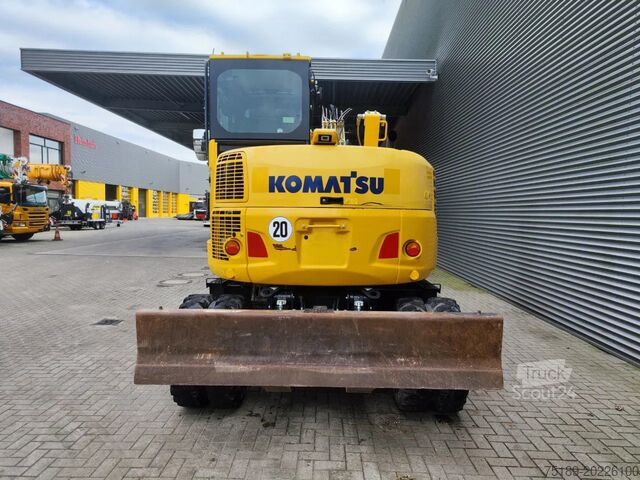 Mobiele graafmachine Komatsu PW 98 MR-10