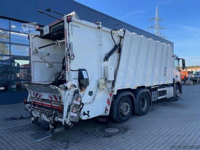 Autospecială de gunoi Mercedes-Benz 2533 Antos 6x2 Faun Vario 524