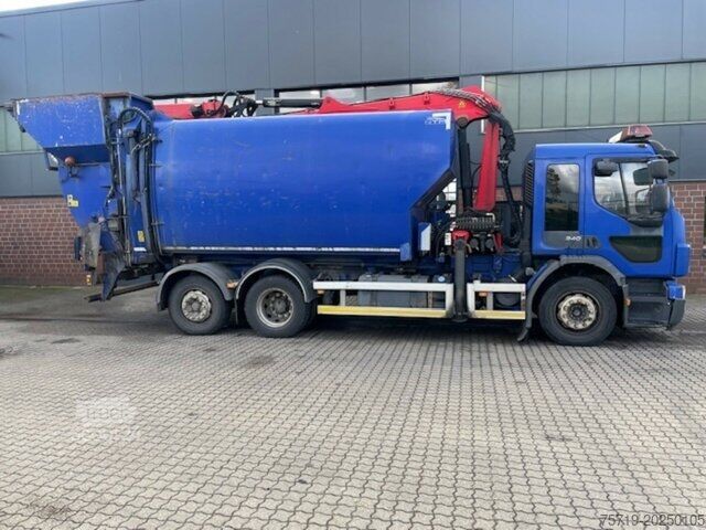 Skraldevogn Volvo FE 340 6x2 mit Palfinger Kran