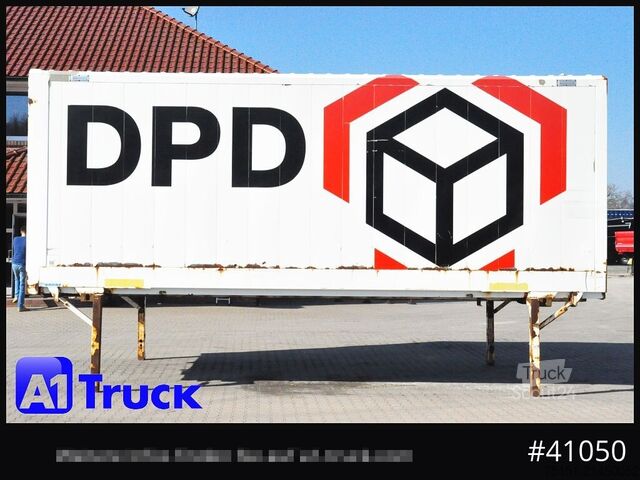 Wissellaadbak met boxstructuur KRONE BDF 7,45 Koffer, Klapptische, Lager, Container,