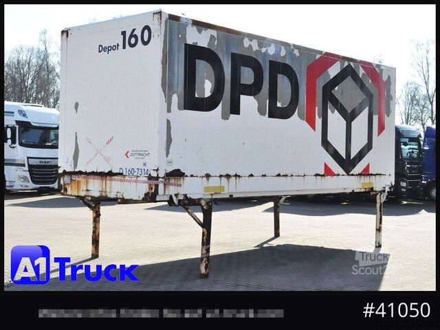 Wissellaadbak met boxstructuur KRONE BDF 7,45 Koffer, Klapptische, Lager, Container,