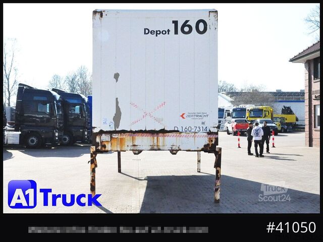 Wissellaadbak met boxstructuur KRONE BDF 7,45 Koffer, Klapptische, Lager, Container,