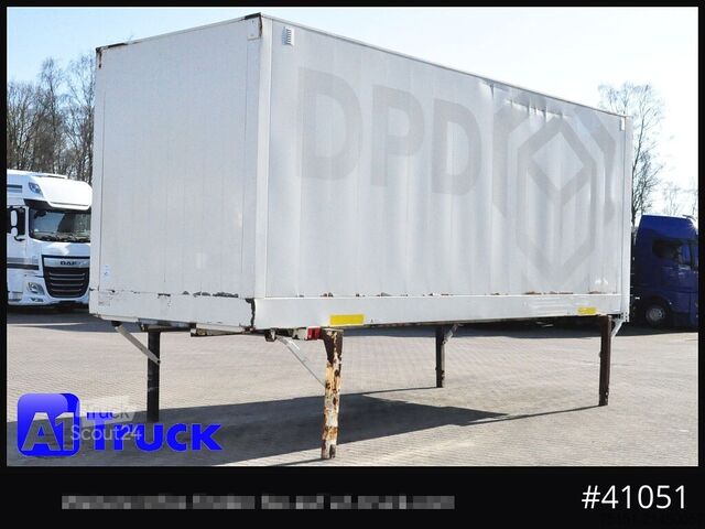 Wissellaadbak met boxstructuur KRONE WB BDF 7,45 Koffer, Klapptische,  2800mm innen